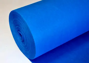 fetru la metru pasla albastru safir cu grosime de 3 mm la ime 100cm 1