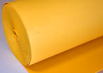 fetru la metru pasla galbena cu grosime de 3 mm la ime 100cm 1