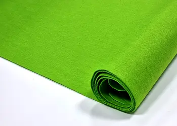 fetru la metru pasla verde brotacel cu grosime de 1 mm la ime 90cm 1