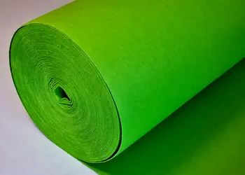 fetru la metru pasla verde brotacel cu grosime de 3 mm la ime 100cm 1