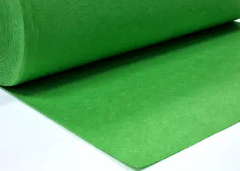 fetru la metru pasla verde cu grosime de 1 mm la ime 100cm