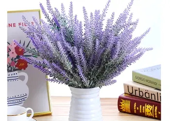 buchet lavanda din flori artificiale 38 cm inaltime
