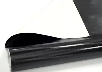 folie interior auto carbon tech black