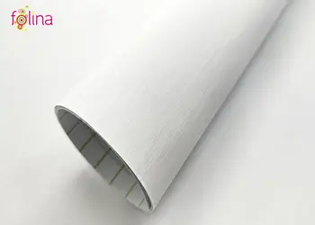 autocolant alb metalic brushed folina