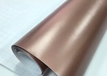 autocolant rose gold metalic mat 122 cm latime