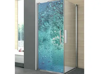 folie cabina de dus folina albastra fgf169 s0