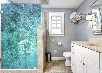 folie cabina de dus folina albastra fgf169 s0