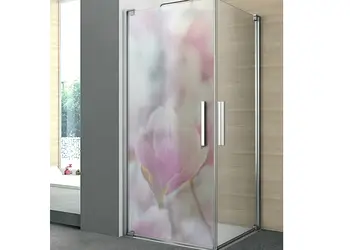 folie cabina dus folina magnolie 100 210 cm