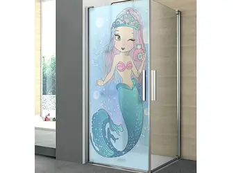 folie cabina dus folina model sirena 100 210 cm