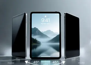 folie de protectie privacy silicon antisoc 9h ipad tableta s01