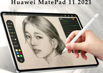 folie de protectie textura hartie antiamprenta huawei matepad11 2021 1