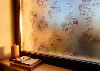 folie geam autoadeziva floris