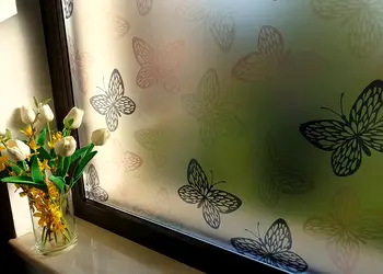folie geam autoadeziva fluturi mili