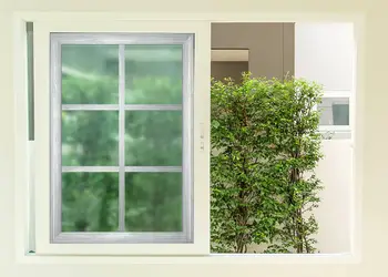 folie geam autoadeziva folina cu model rama alba