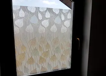 folie geam autoadeziva frunze