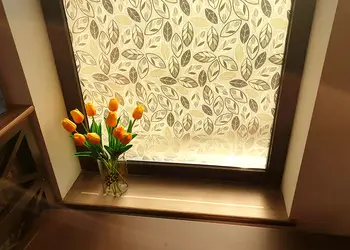 folie geam autoadeziva frunze