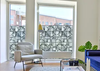 folie geam autoadeziva model chenare cu papadie sablare bordura la metru s00