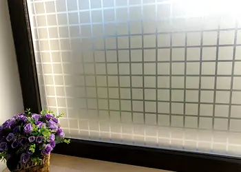 folie geam autoadeziva patrate gri Office