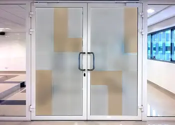 folie geam autoadeziva rania folina model geometric maro