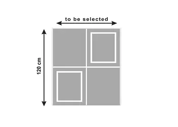 folie sablare cu patrate decipate