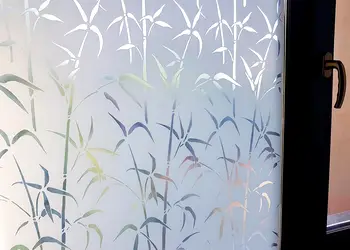 folie geam electrostatica bamboo dcfix model crengi bambus 90 150 cm