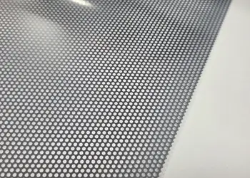 folie protectie solara argintie cu microperforatii