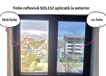 folie geam oglinda protectie solara si uv