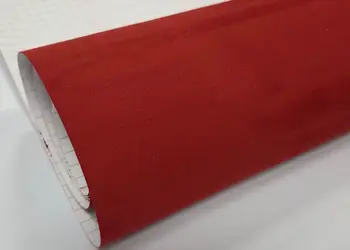 material autoadeziv piele intoarsa rosu teracota 152 cm latime