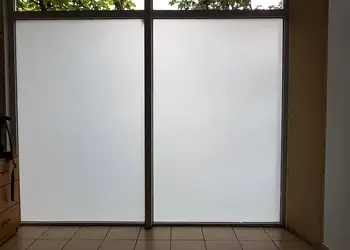 folie sablare alba mata white matte 183 cm