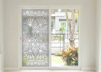 folie sablare decorativa isla 100 210 cm