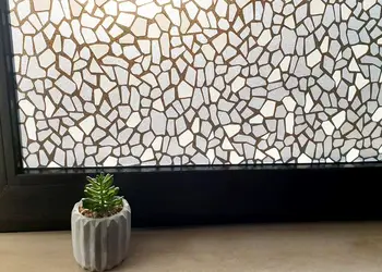 folie geam decorativa autoadeziva mozaic