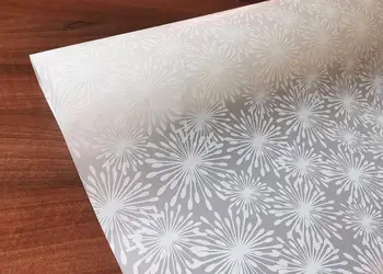 folie geam autoadeziva reya folina imprimeu alb 100 cm latime