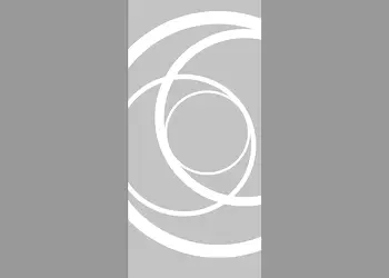 folie sablare usa din sticla folina imprimeu cercuri albe