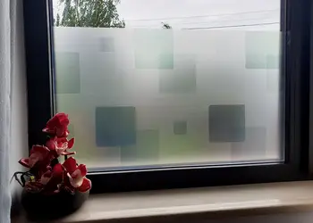 folie geam decorativa forme geometrice