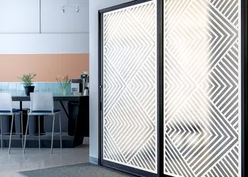 folie sablare usa folina model geometric romburi linii rola 100 210 cm s0