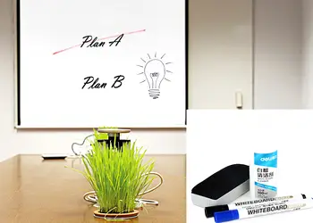 folie whiteboard cu accesorii