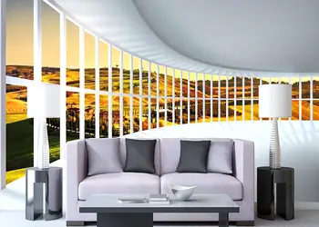 fototapet 3D rounded hall