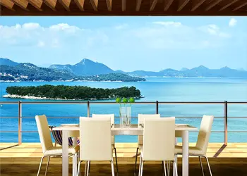 fototapet 3d sea view dimex peisaj marin 375 250 cm