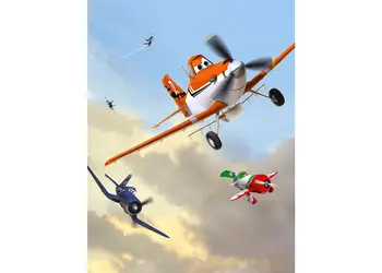 fototapet avioane dusty and friends