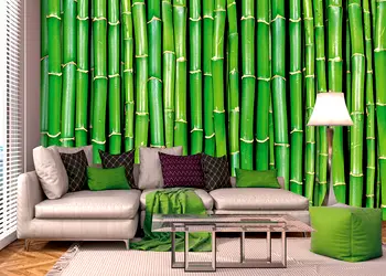 fototapet bamboo dimex bambus verde 375 250 cm