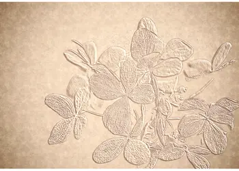 fototapet floral bej