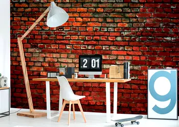 fototapet brick wall dimex imitatie caramida rosiatica 375 250 cm