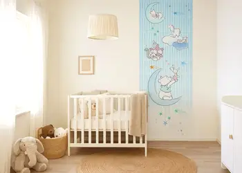 fototapet camera bebe cu personaje disney