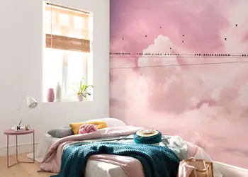 fototapet cloud wire