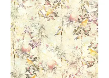 fototapet cosy bahemian komar model floral 300 280 cm