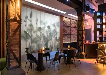 fototapet cu plante exotice