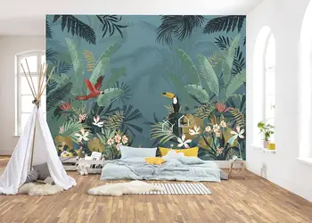 fototapet encharted jungle komar peisaj exotic 368 248 cm