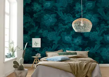 fototapet fleurs de nuit