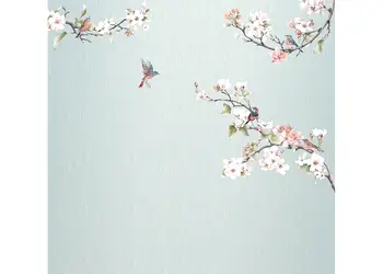 fototapet floral apple bloom komar 250x250 cm