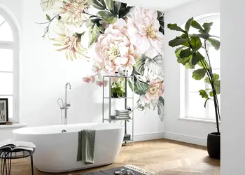 fototapet floral komar nasrin print digital